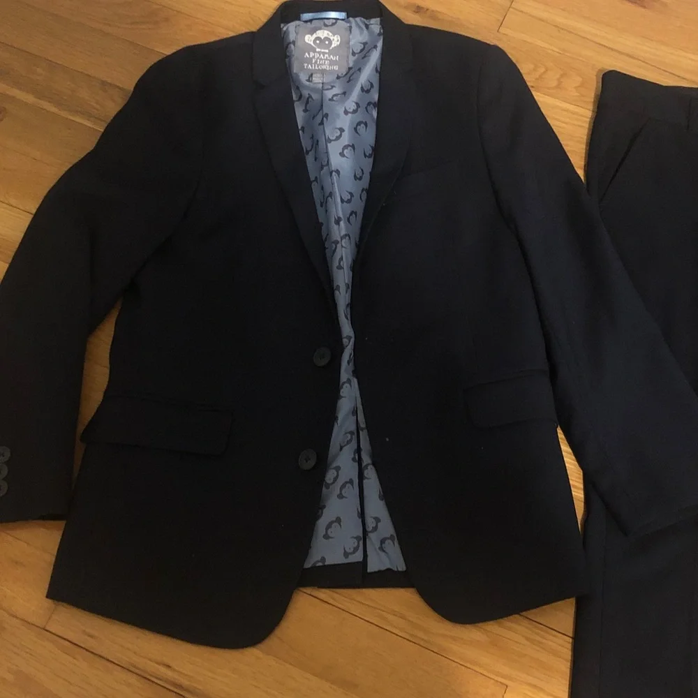Appaman navy Boys' Suit Jacket and Pants Set boys size 12